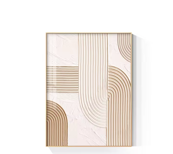 Liv Nordisk Abstrakt Kunstplakat