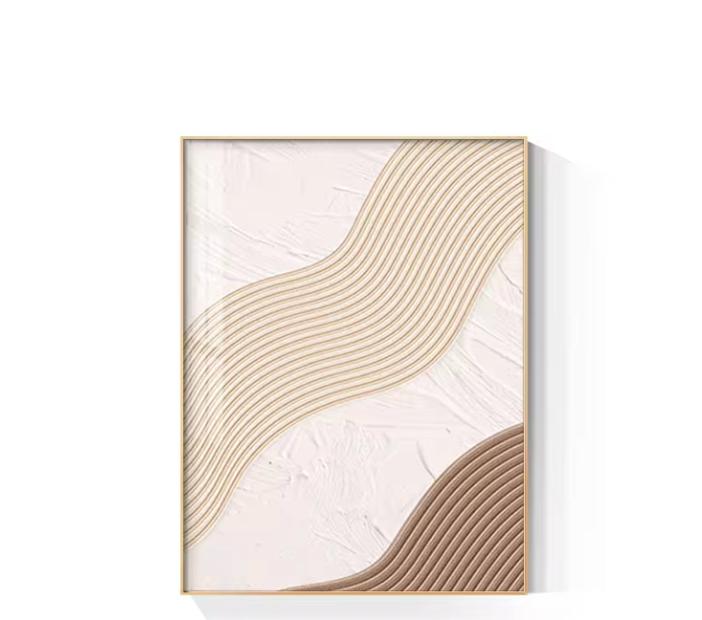 Liv Nordisk Abstrakt Kunstplakat