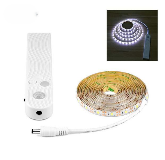 GlowTrail - Bevægelsesfølende batteri LED strip lys