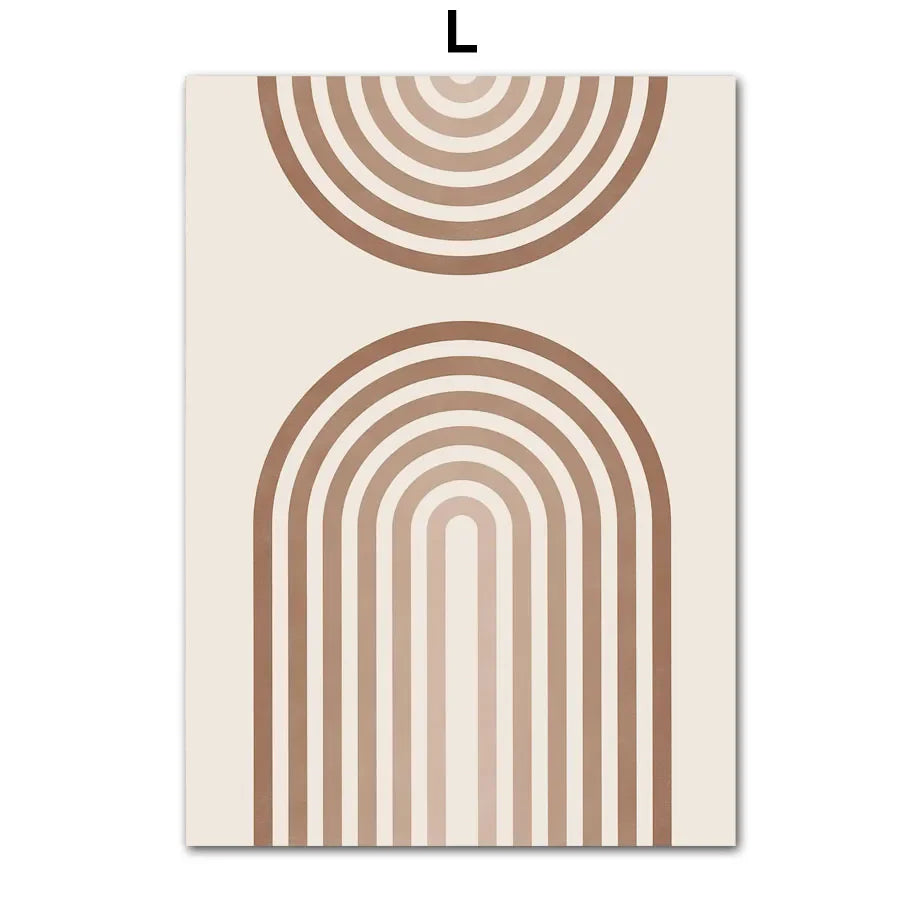 EarthEssence - Kreativ minimalistisk vægplakat