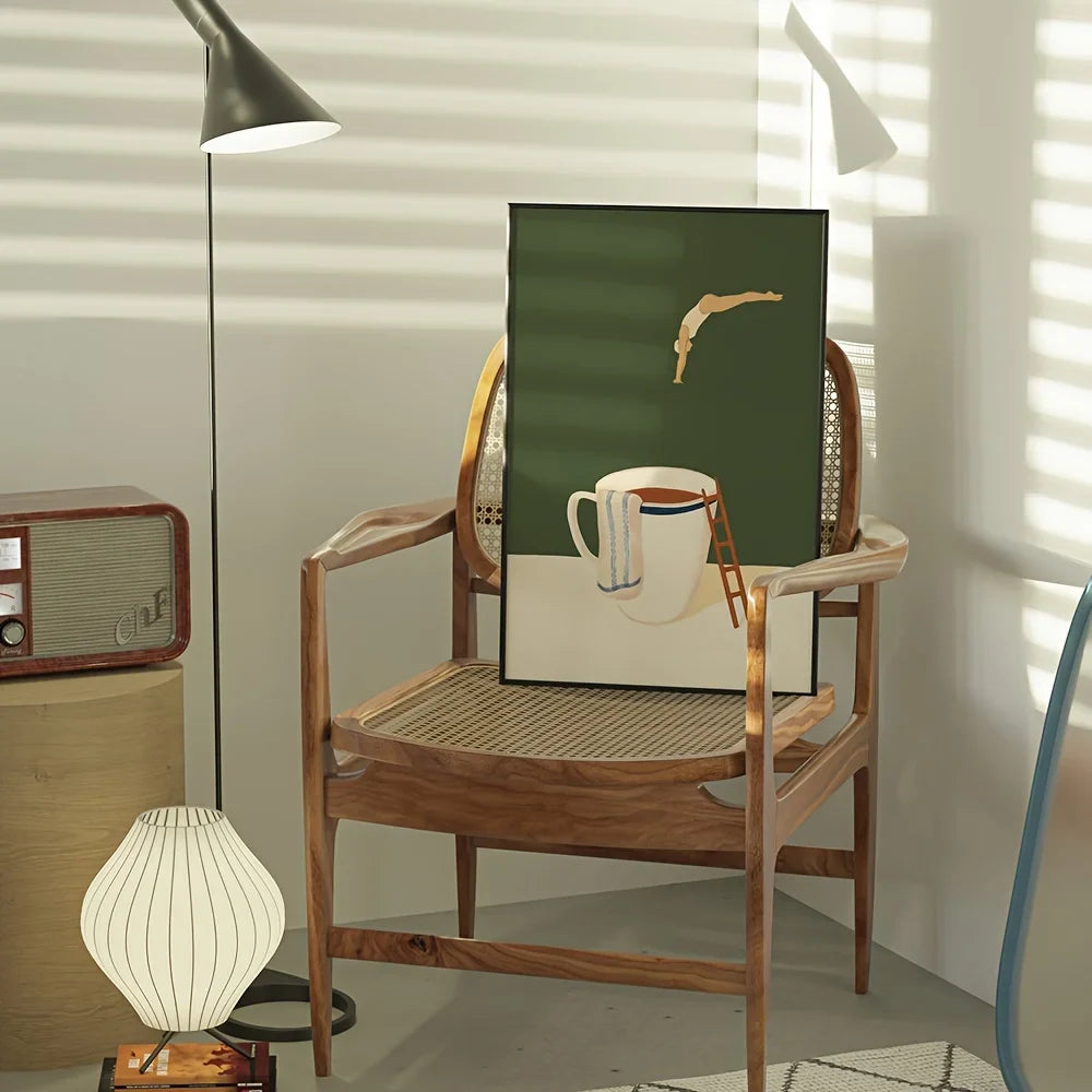 MugDive - Fantasifulde kunstplakater inspireret af kaffe
