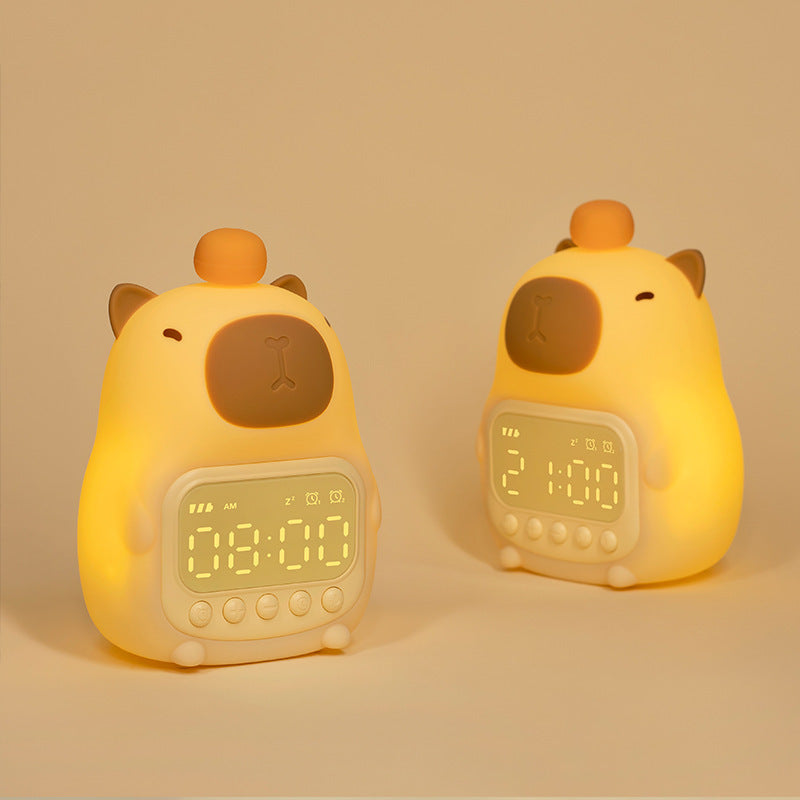 CapyTid Alarmur – Capybara-formet Vækkeur