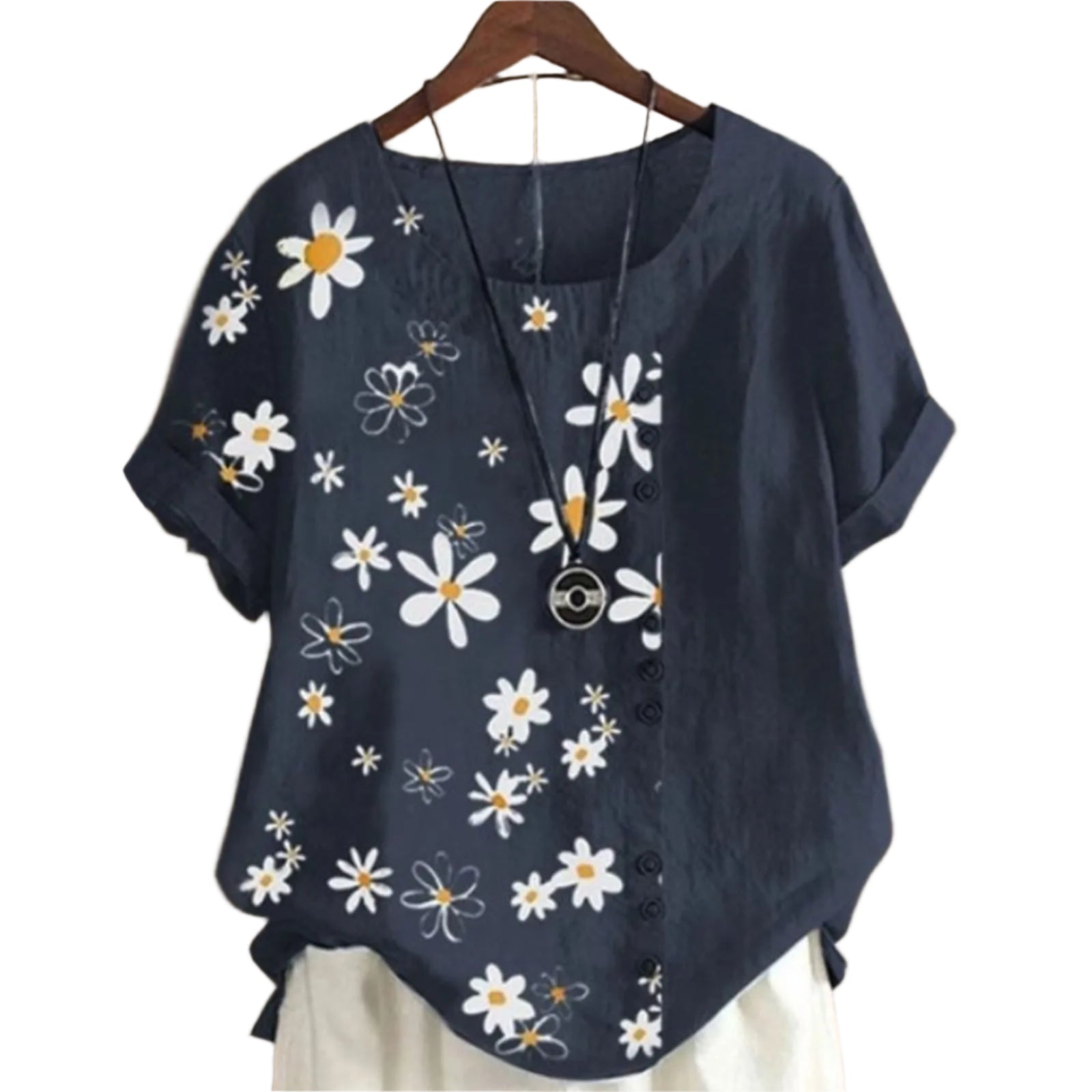 Blomstra – Elegant damebluse med raffineret stil