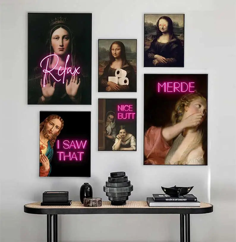 RenaissanceRebels - Dristige og respektløse kunstplakater