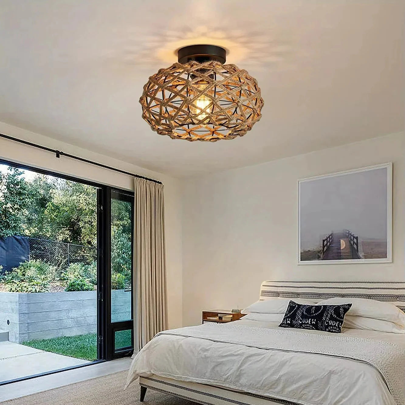 LunaRust Loftslampe i Burdesign