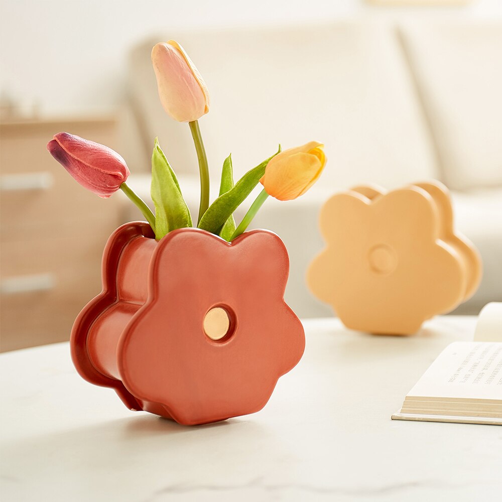 Nordic Bloom Vase – Livlig dekorativ accent