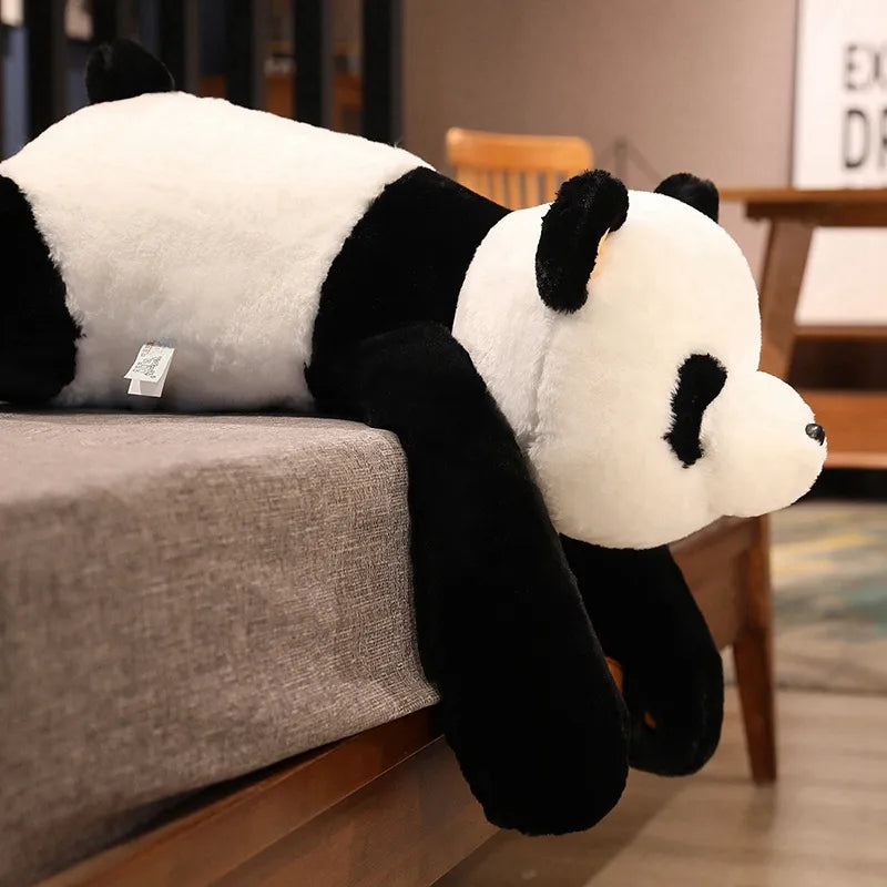 SnugglePanda Kæmpe Plyslegetøj – Overdimensioneret Doven Panda