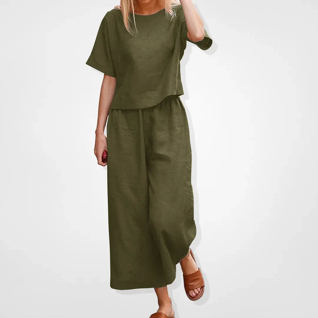 Frida - Afslappet todelt loungewear med løs pasform