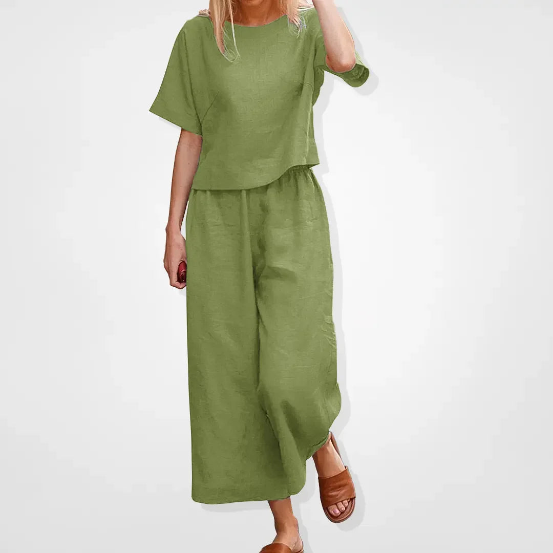 Frida - Afslappet todelt loungewear med løs pasform