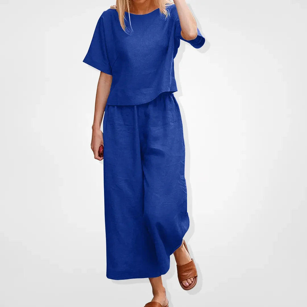 Frida - Afslappet todelt loungewear med løs pasform