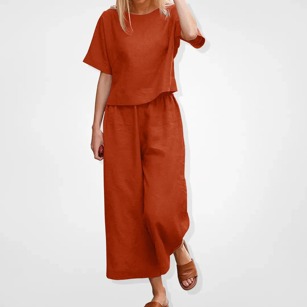 Frida - Afslappet todelt loungewear med løs pasform