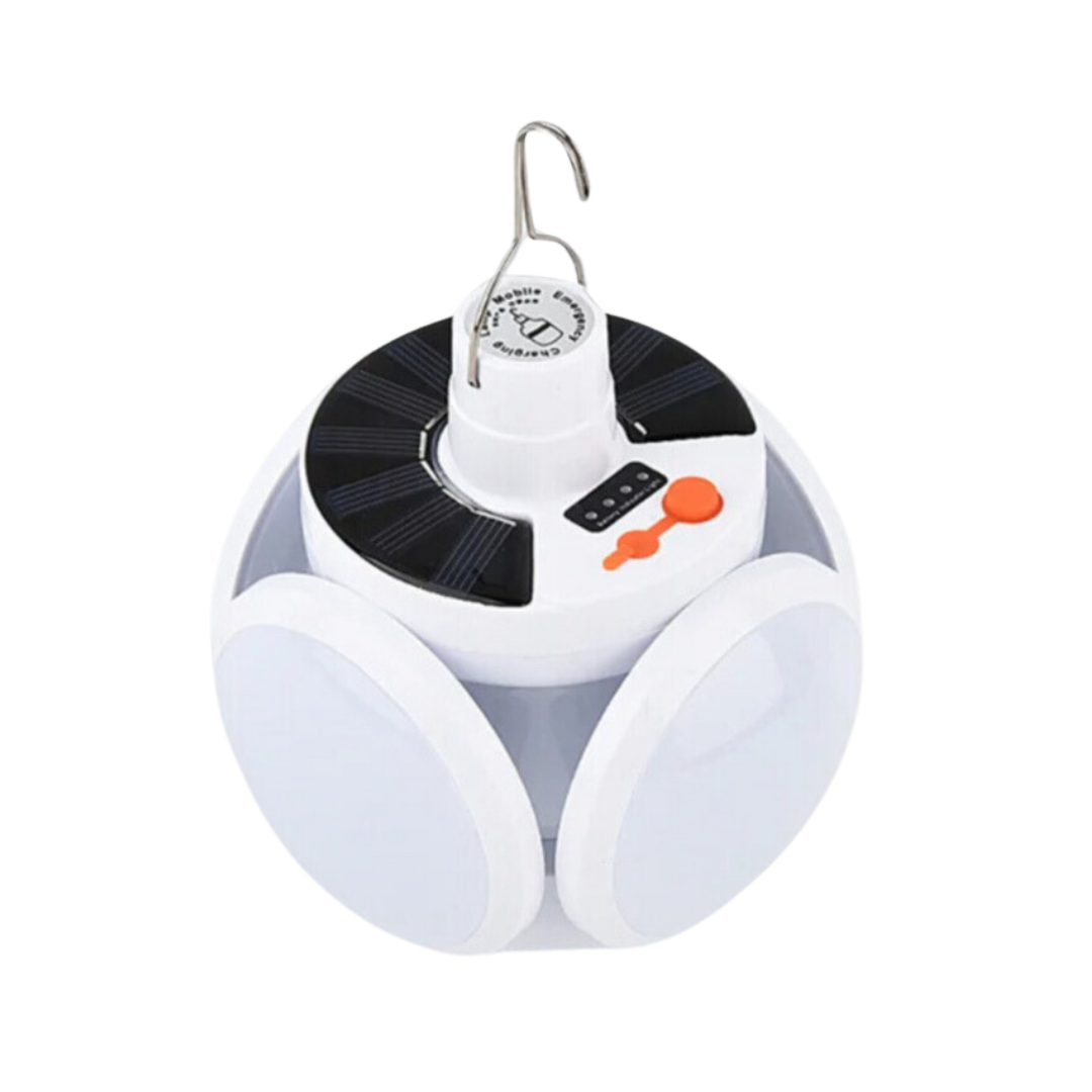 SolarGlow – Solcelledrevet Udendørslampe med USB-Opladning