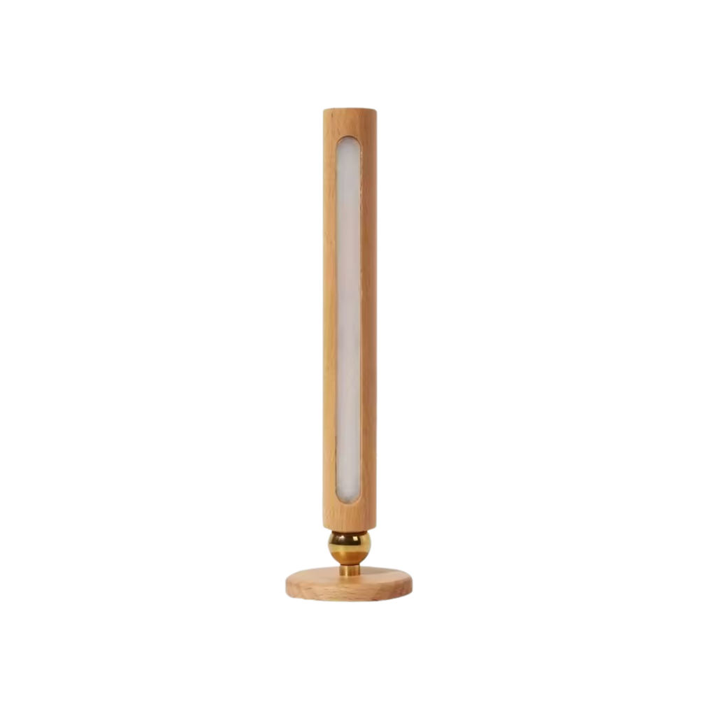 LumeWood - Minimalistisk LED væg- og bordlampe