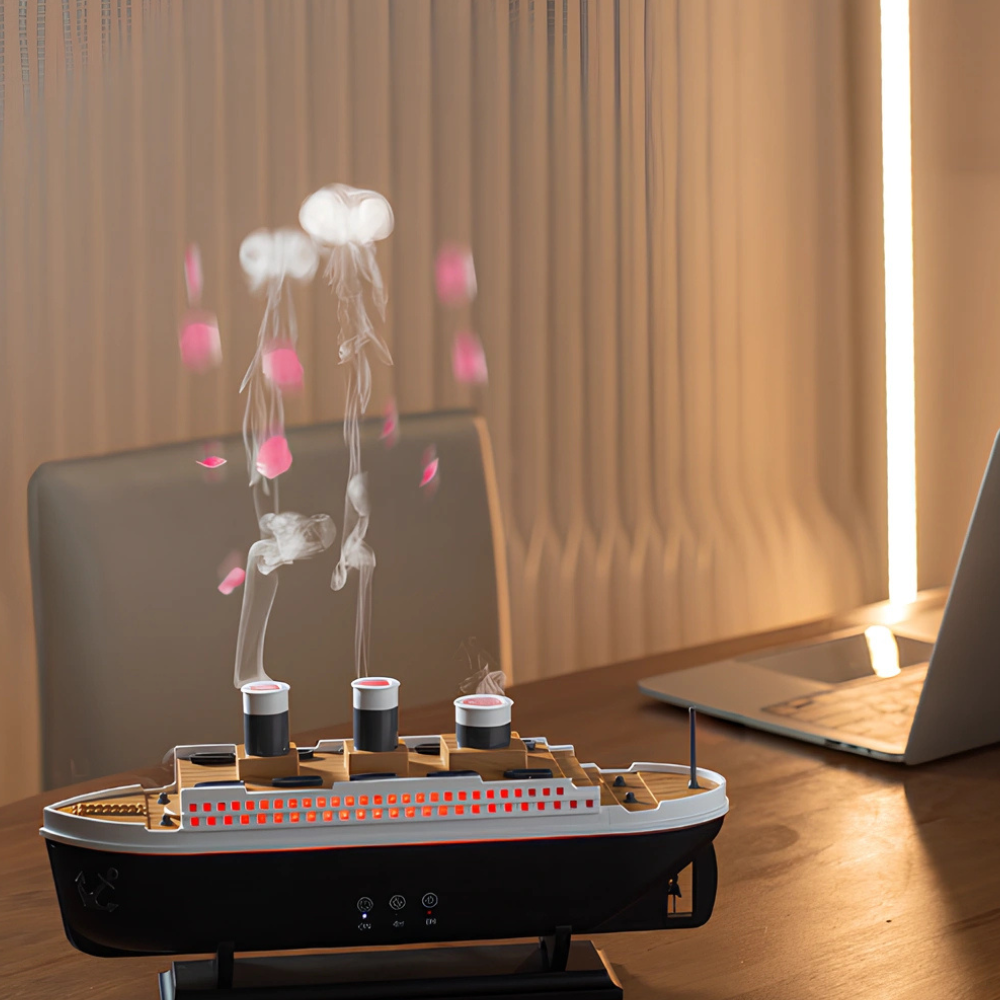 Titanisk LED Skibslampe med Fjernbetjening og Tag