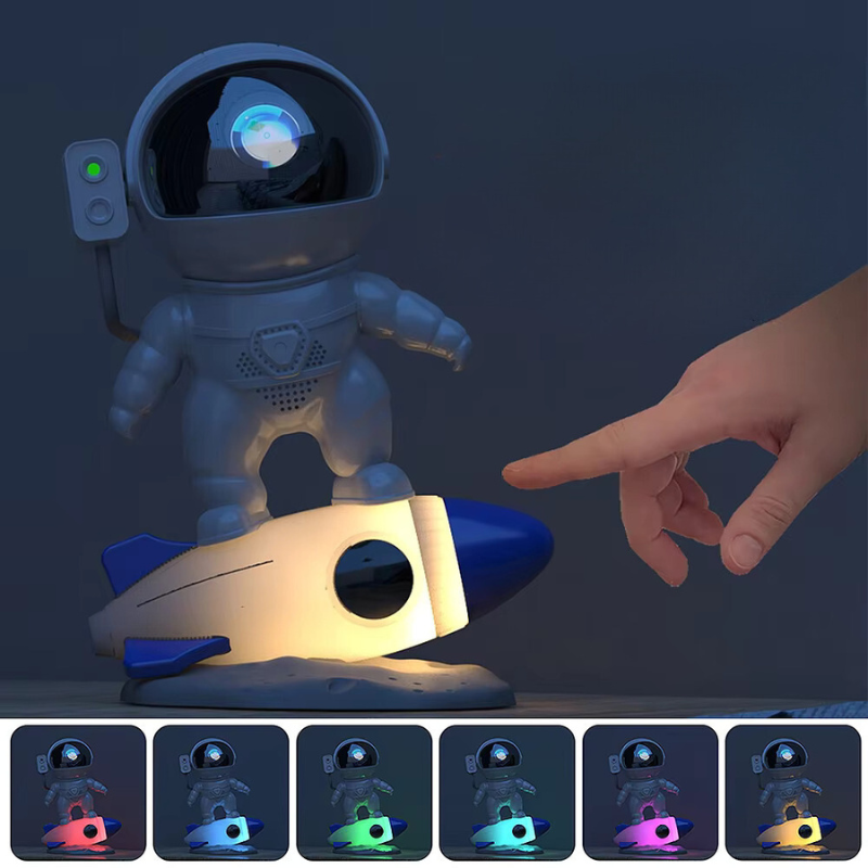 StellarBuddy - Astronaut galakse projektor nat lys