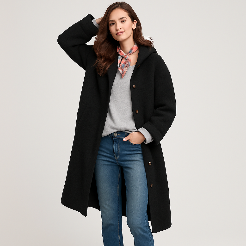 Veronica| Vandtæt vinter-trenchcoat