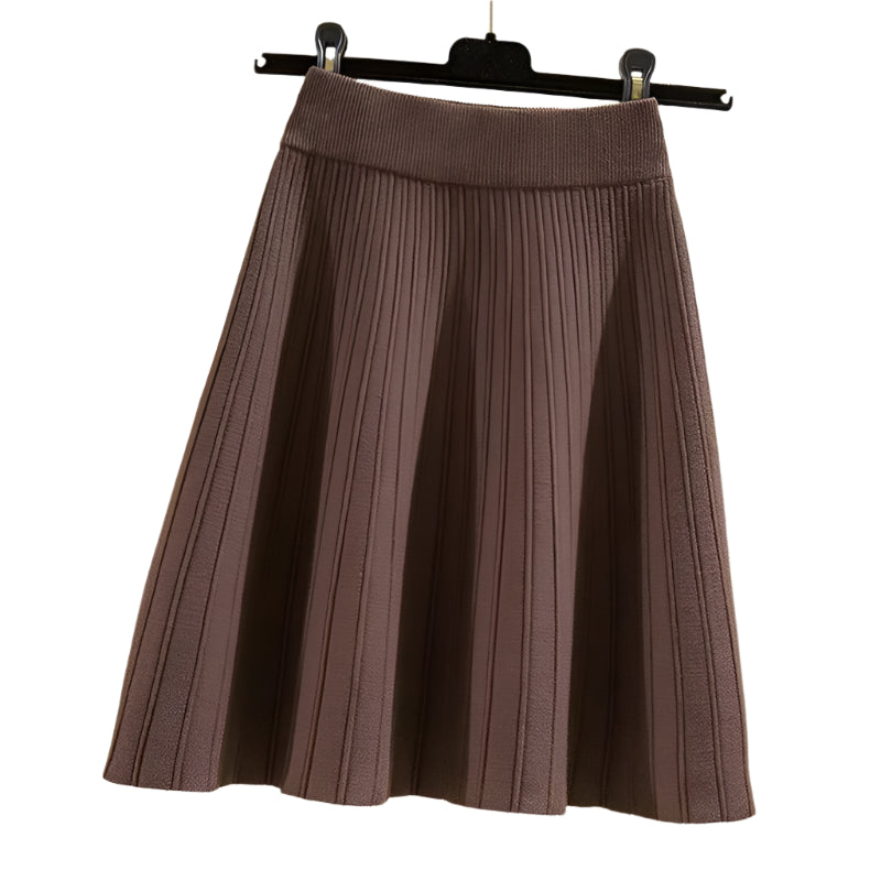 Claire - Ubesværet elegance a-line midi-nederdel