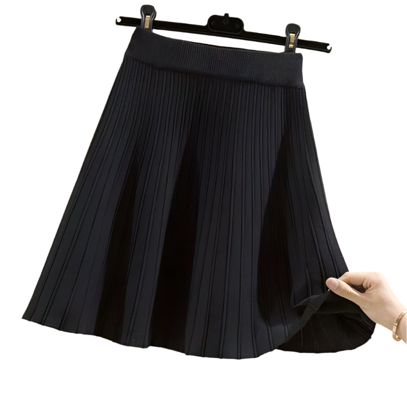 Claire - Ubesværet elegance a-line midi-nederdel