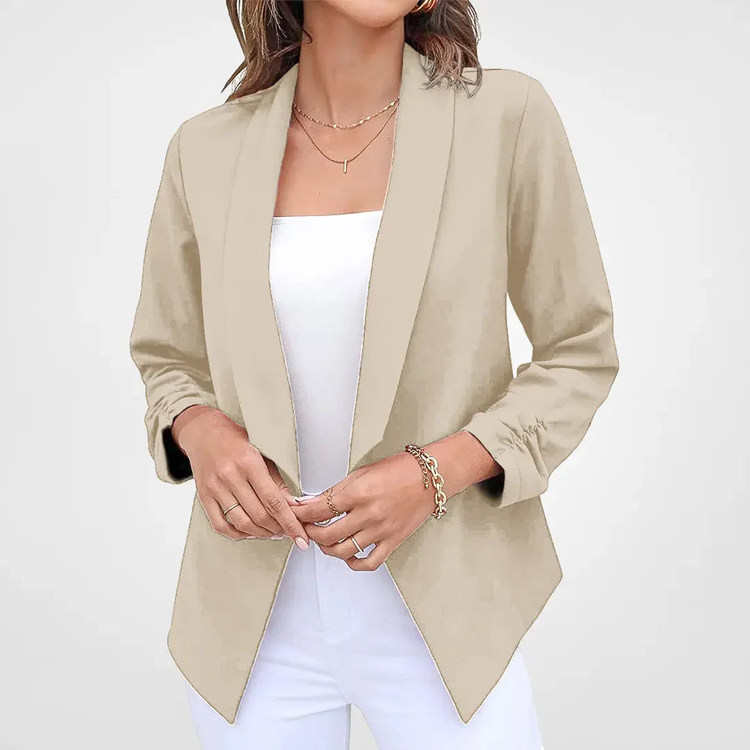Kelly - Elegant blazer med åben front