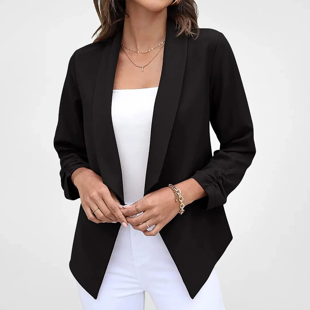 Kelly - Elegant blazer med åben front