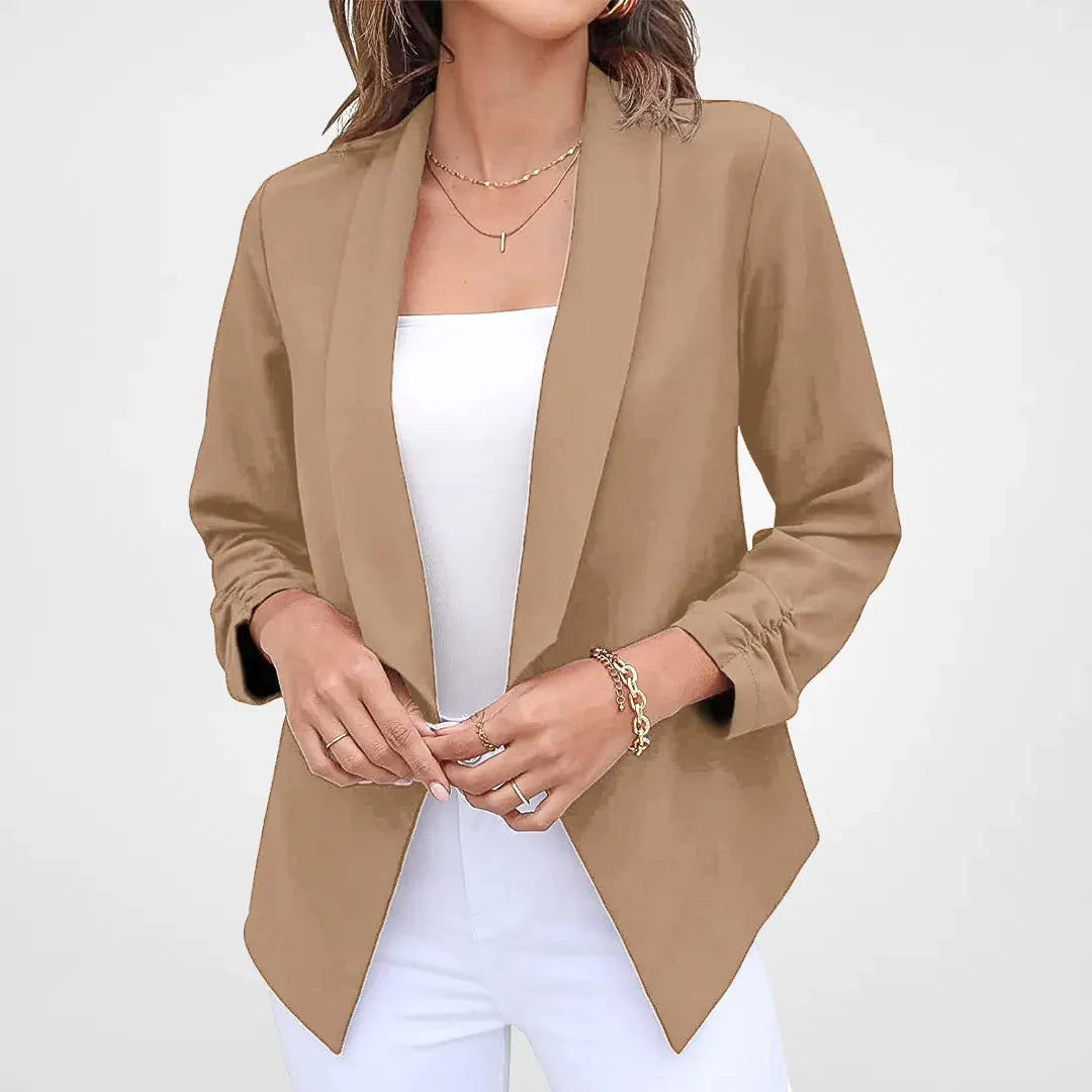 Kelly - Elegant blazer med åben front