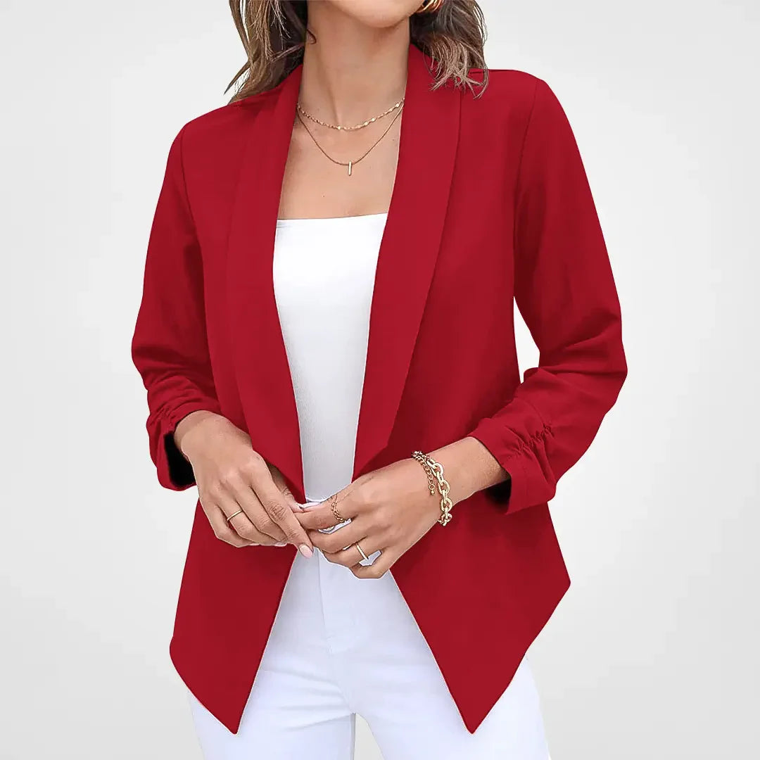Kelly - Elegant blazer med åben front