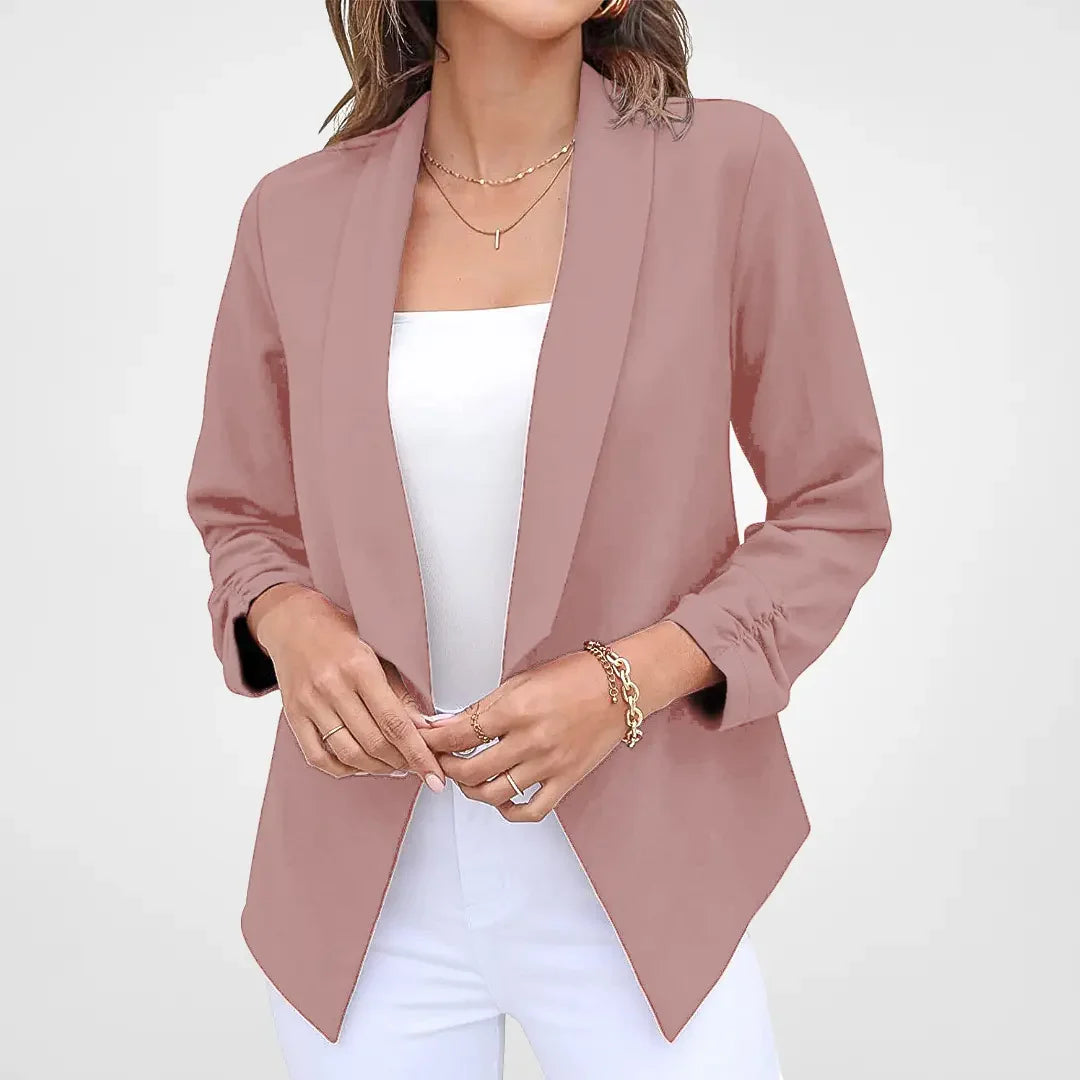 Kelly - Elegant blazer med åben front