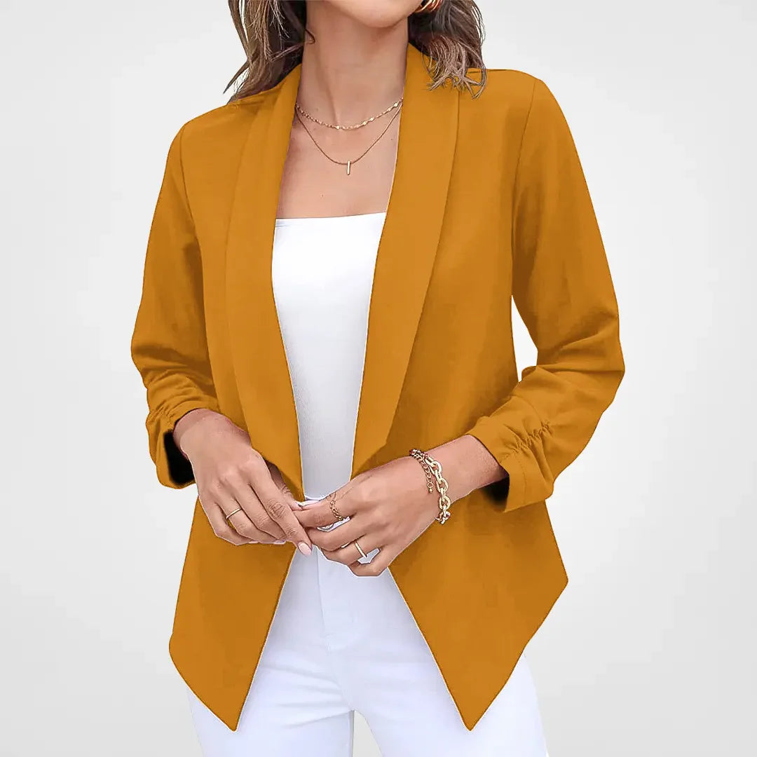 Kelly - Elegant blazer med åben front