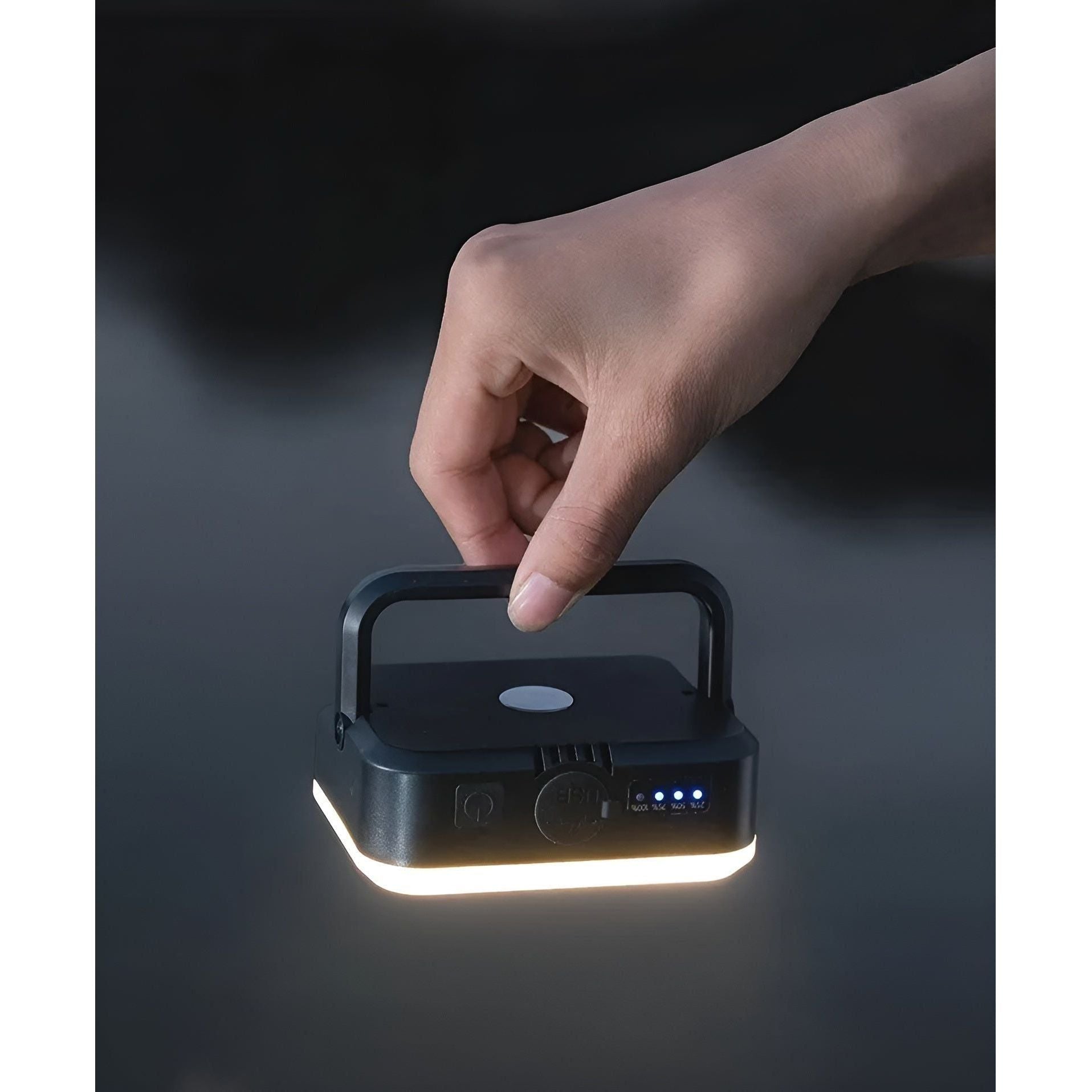 MagnaGlow – Magnetisk genopladelig LED-lampe med afrundet, kompakt design