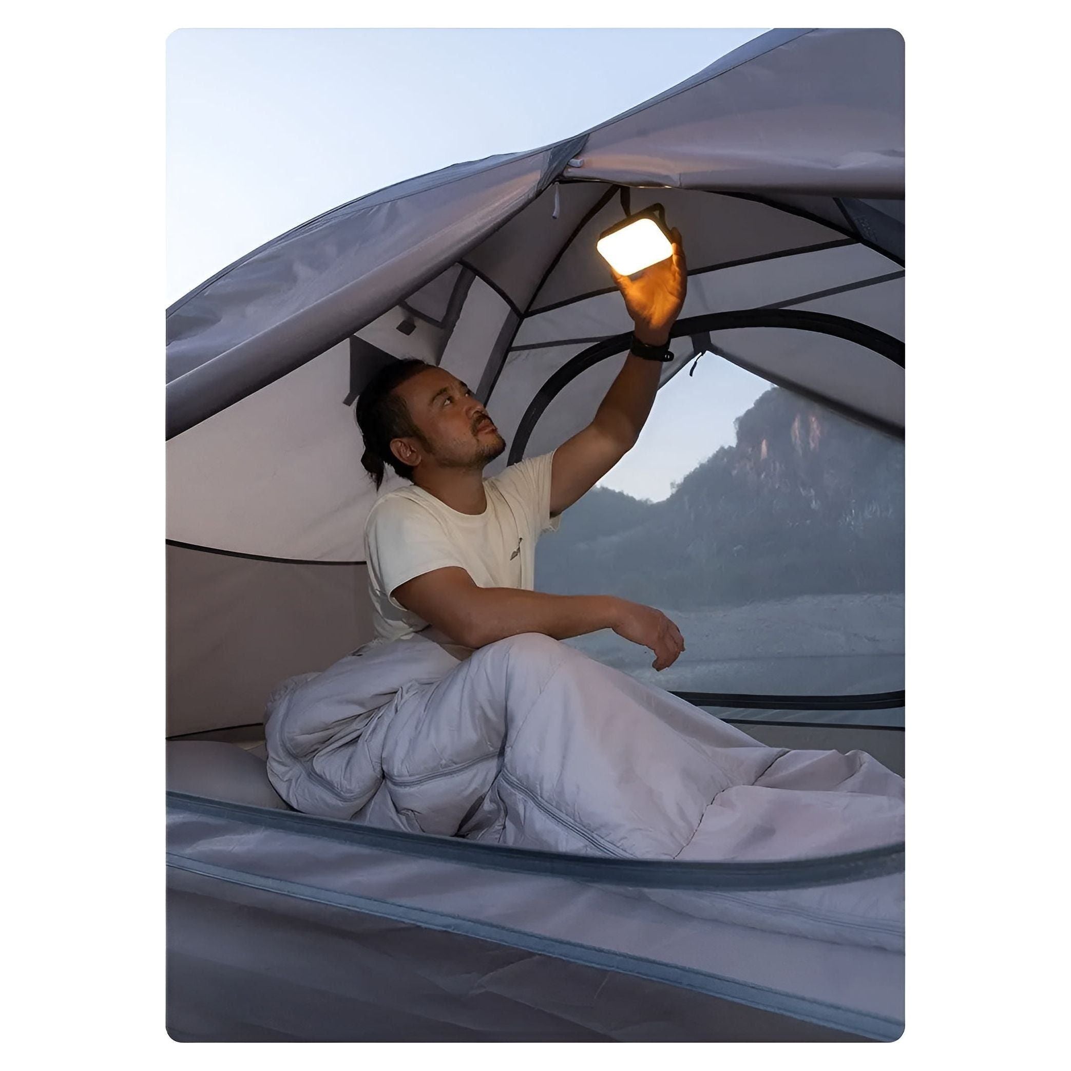 MagnaGlow – Magnetisk genopladelig LED-lampe med afrundet, kompakt design