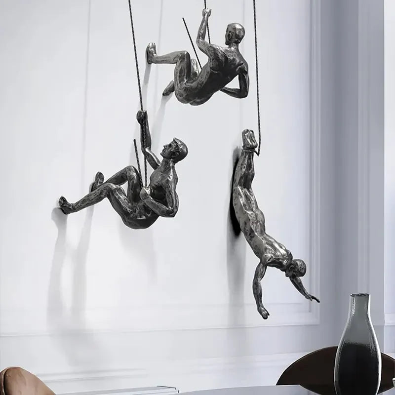ClimbArt - Klippeklatringsfigur vægdekoration