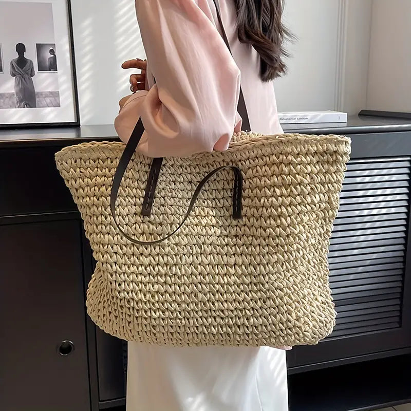 Trudi Vævet Shopper Taske til Kvinder