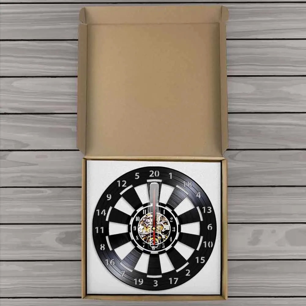 DartGlow Vintage Dartboard vægur