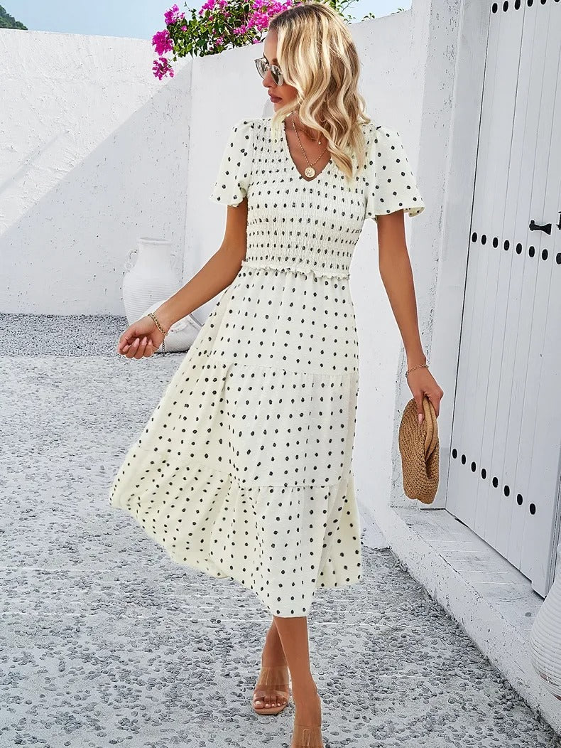 Lena Elegant Kjole til Kvinder
