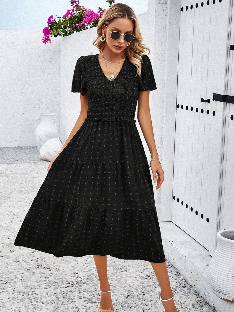 Lena Elegant Kjole til Kvinder