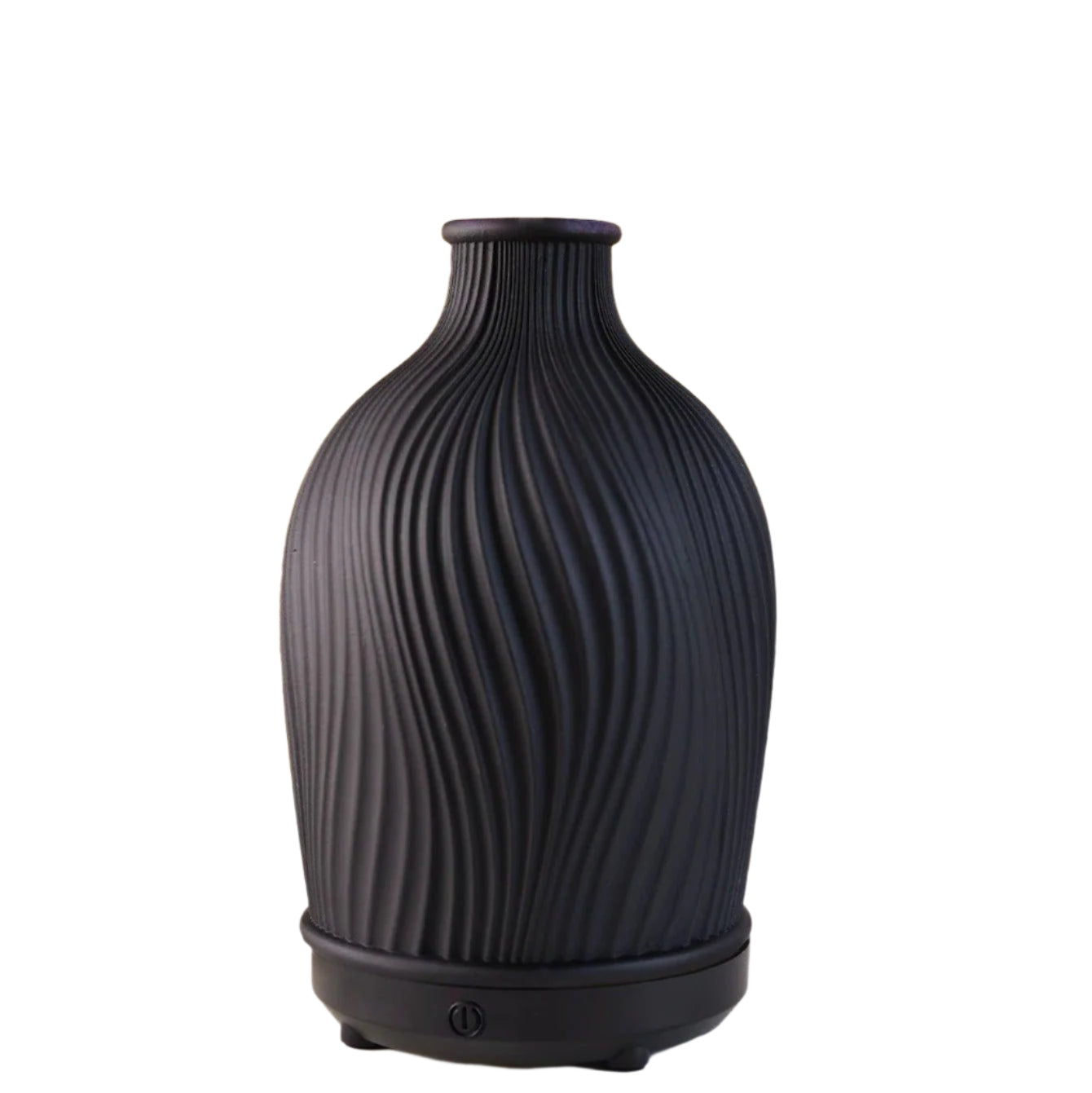 SereniMist vaseformet ultralyds æterisk oliediffuser – Elegant aromafugter med beroligende LED-lys