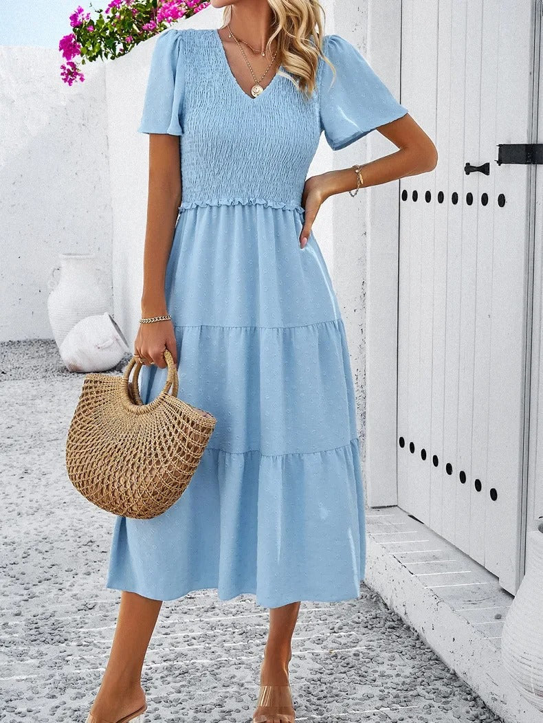 Lena Elegant Kjole til Kvinder