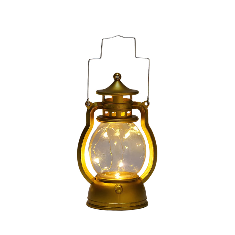 VintageGlow Rund Lanterne – Varmt Omgivende Lys