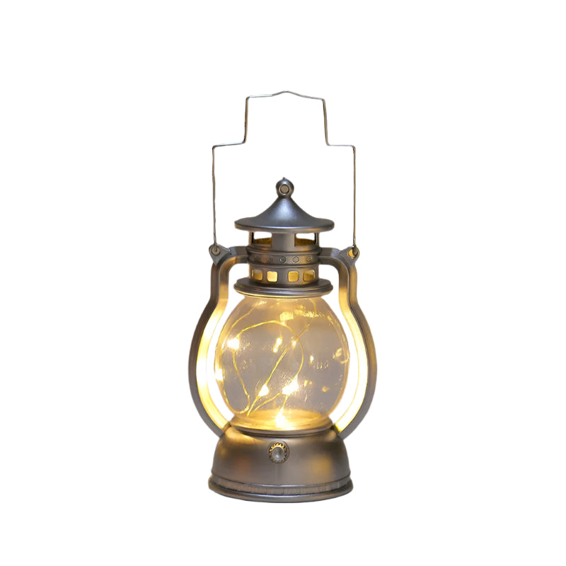 VintageGlow Rund Lanterne – Varmt Omgivende Lys