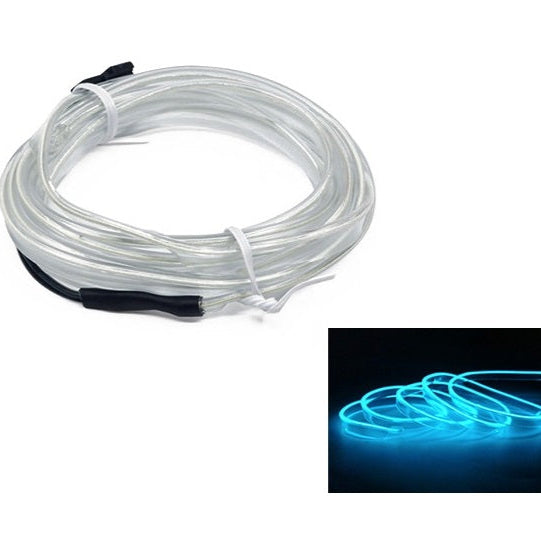 Fleksibelt RGB LED Lysbånd til Bilinteriør med Musiksensor og Fjernbetjening
