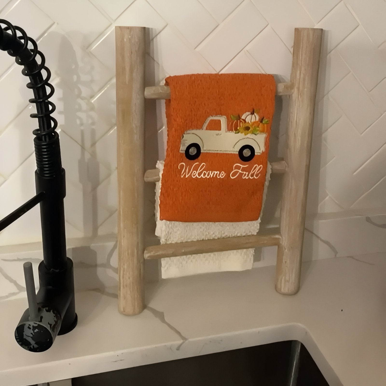TræLina Håndklædestige i Træ