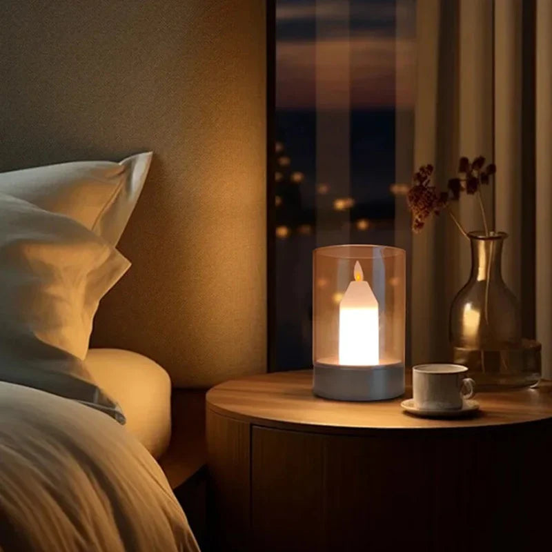 GlowFlicker- Realistisk LED-lyslampe med flammeeffekt