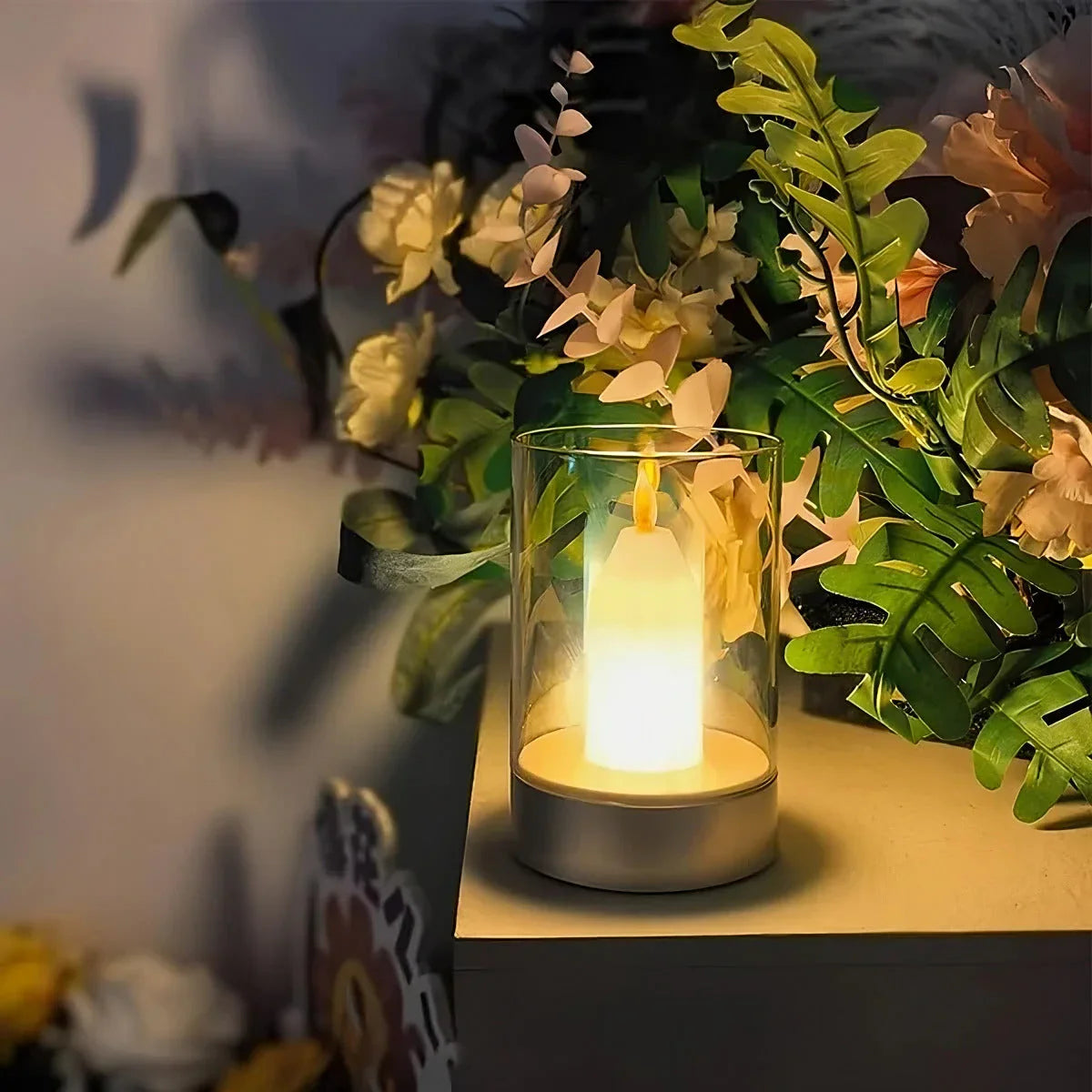 GlowFlicker- Realistisk LED-lyslampe med flammeeffekt