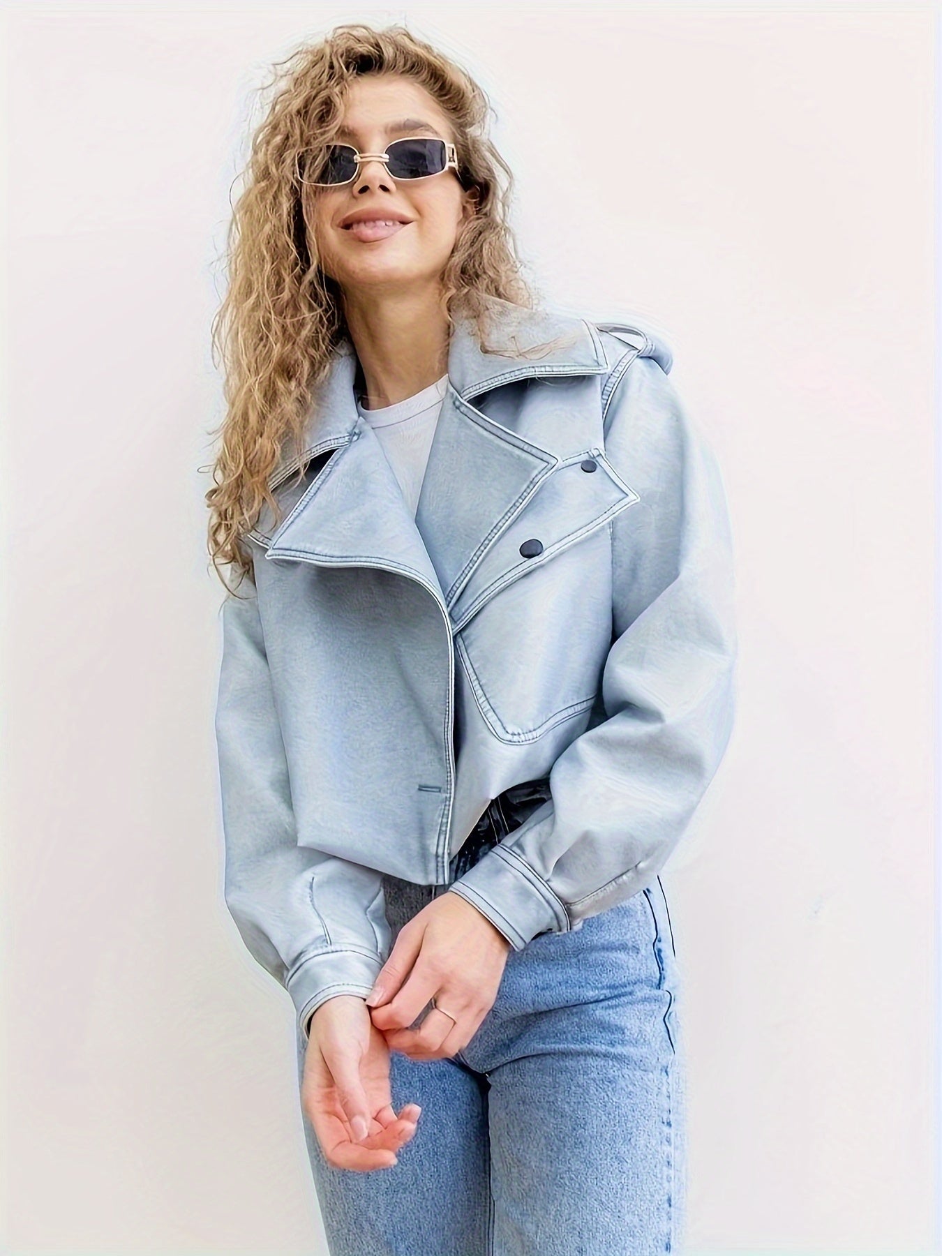 Elena - Alsidig cropped jakke