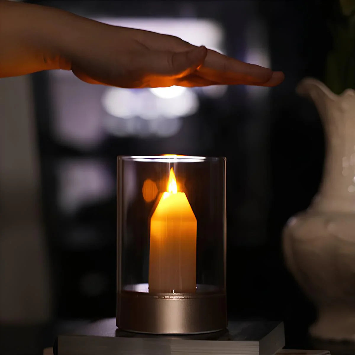 GlowFlicker- Realistisk LED-lyslampe med flammeeffekt