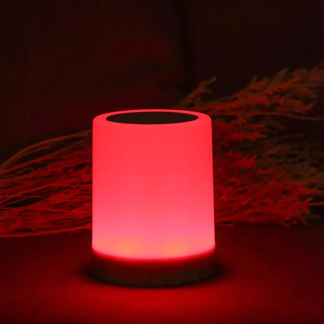 LumiGlow genopladelig stemningslampe med touch-kontrol
