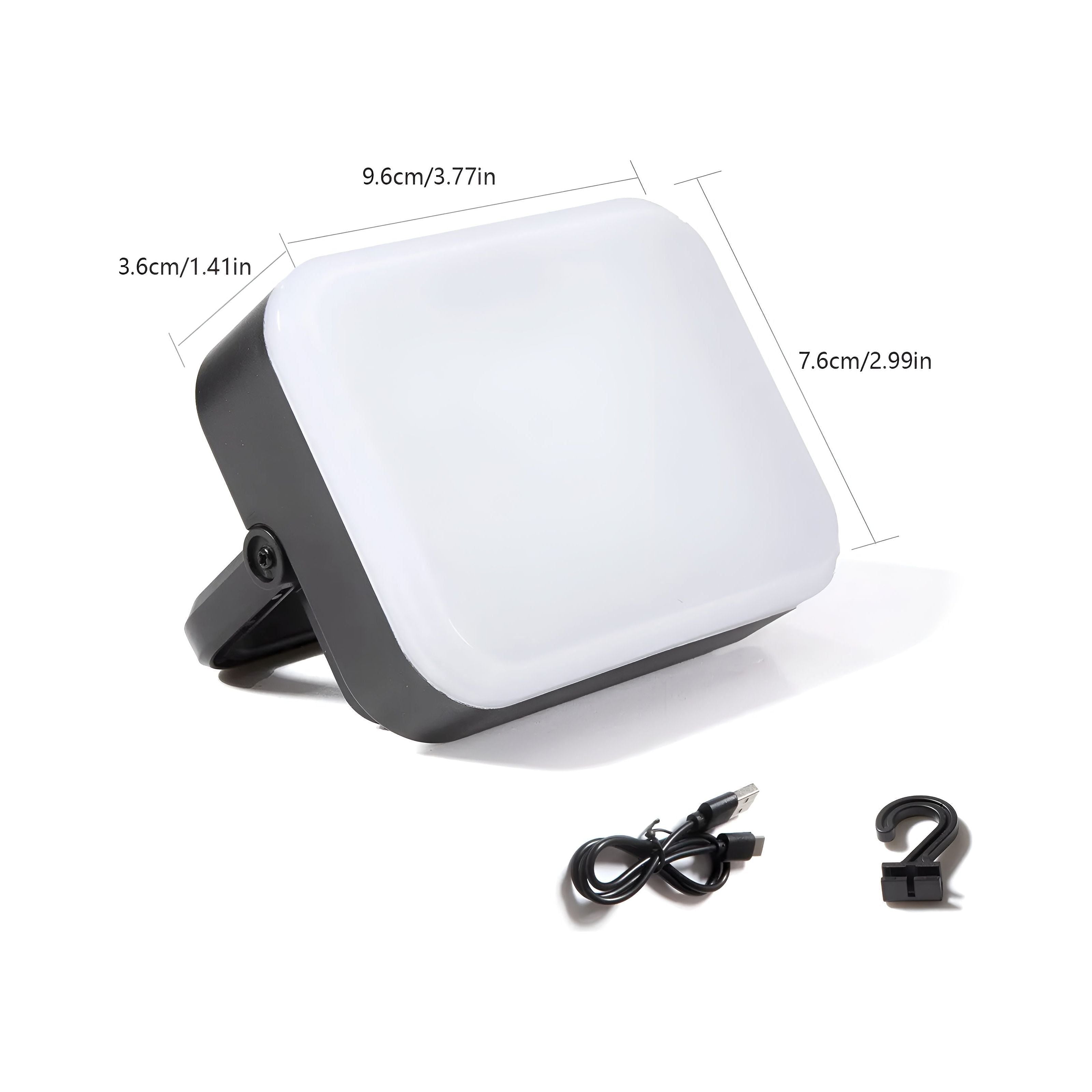 MagnaGlow – Magnetisk genopladelig LED-lampe med afrundet, kompakt design