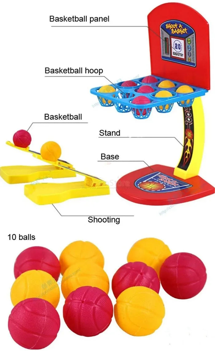 MiniBasket Pro – Kompakt Basketballspil til Indendørs Sjov