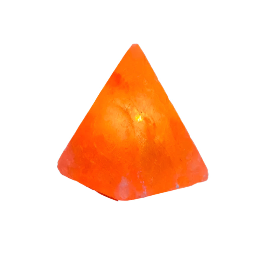 ZenGlow Pyramid Himalayasaltlampe – Beroligende varmt omgivende lys