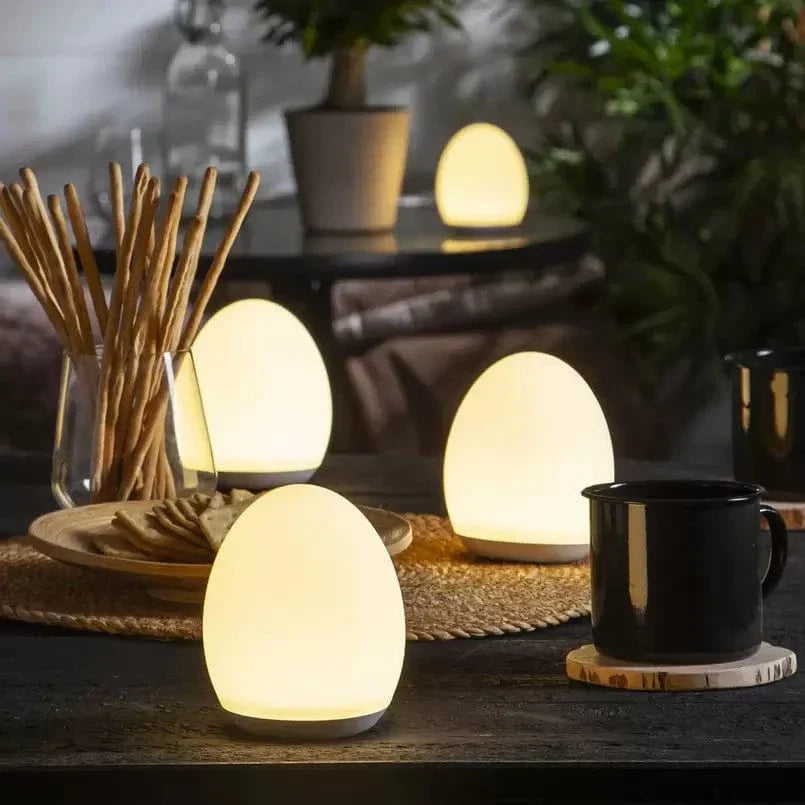 GlowNest- Bærbare ægformede omgivende LED-lys